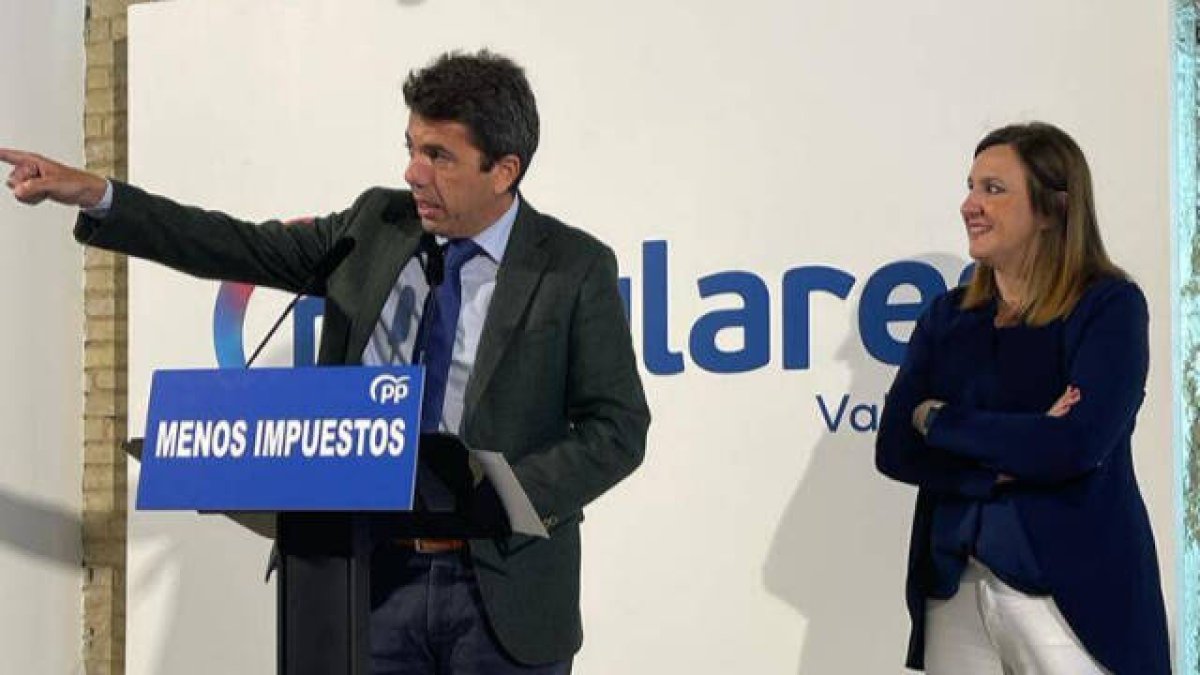 Carlos Mazón con María José Catalá
