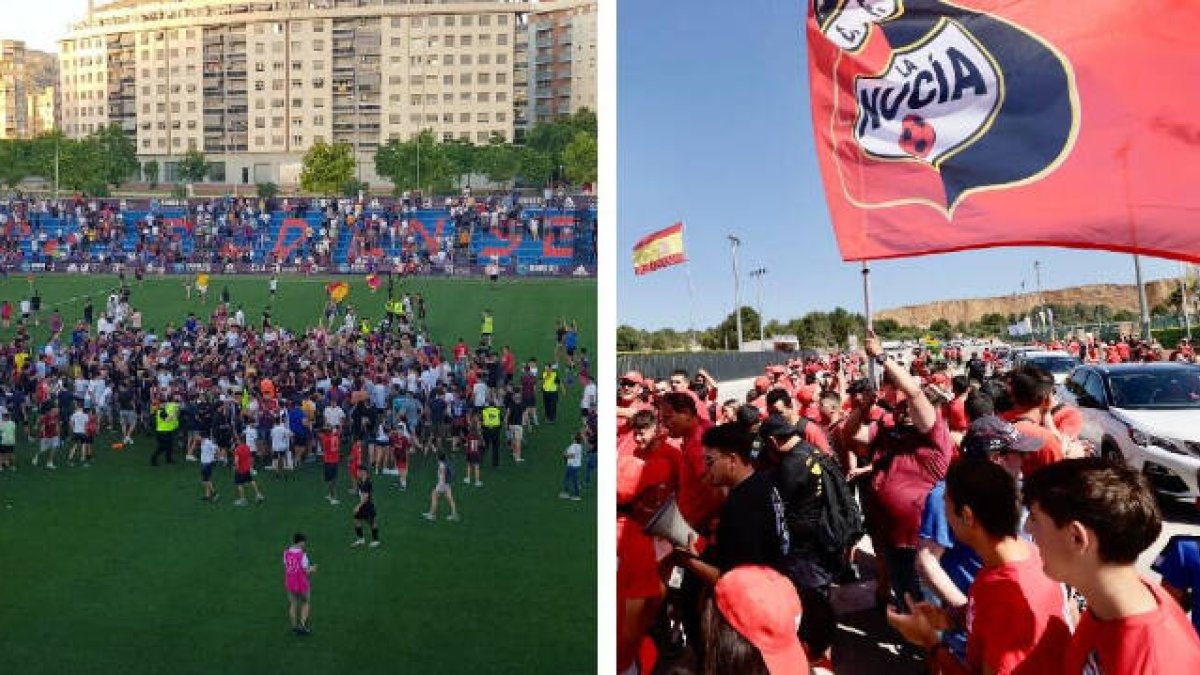 La Nucía y Eldense ya son de 1ª RFEF y dejan al Hércules en el pozo del fútbol