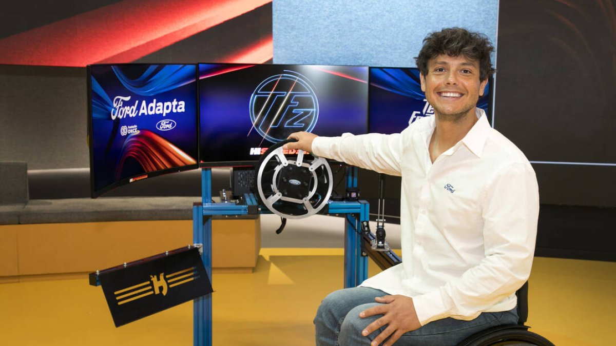 Ford y la ONCE presentan el primer simulador de simracing