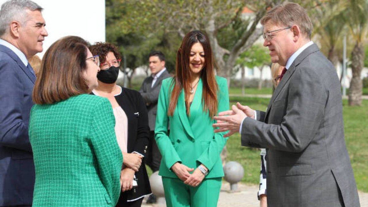 El presidente Ximo Puig ha visitado este martes la UA