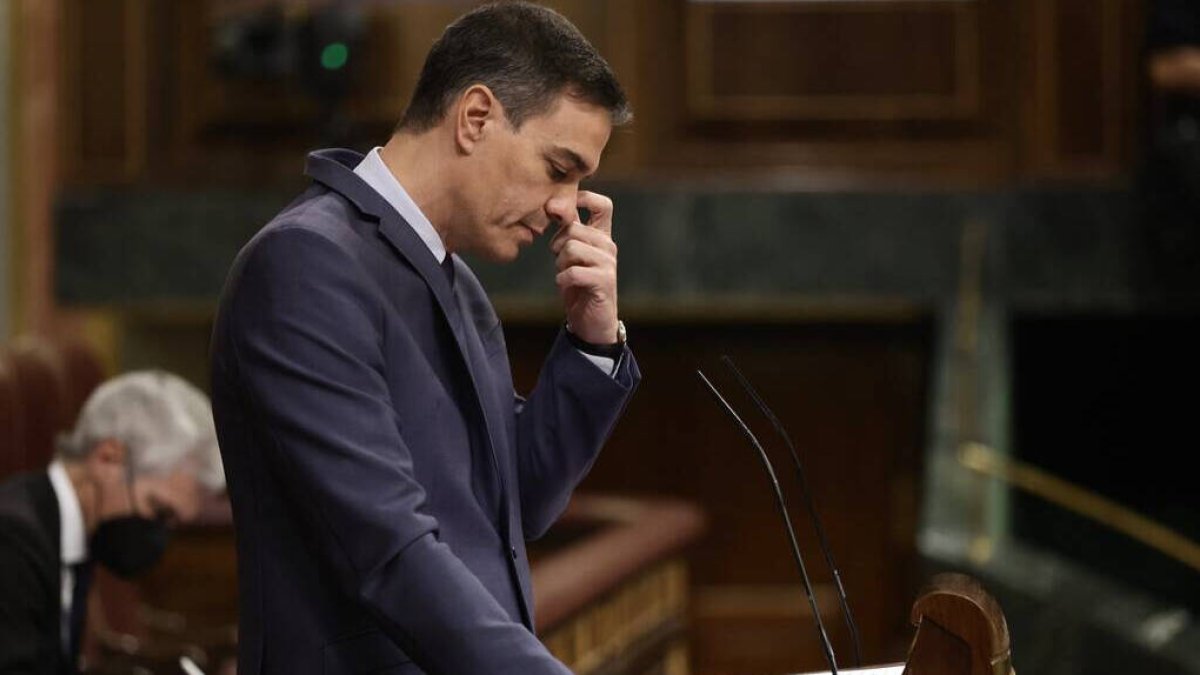 El presidente del Gobierno, Pedro Sánchez