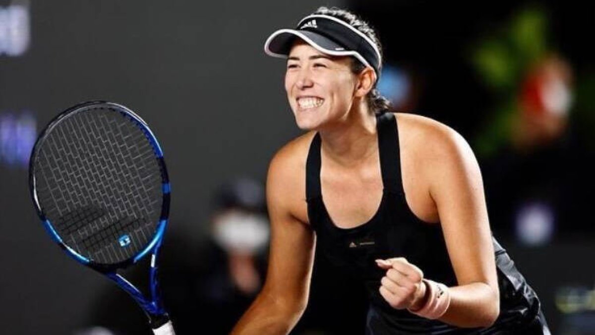Garbiñe Muguruza muestra el inesperado negocio que la une con Eva Longoria
