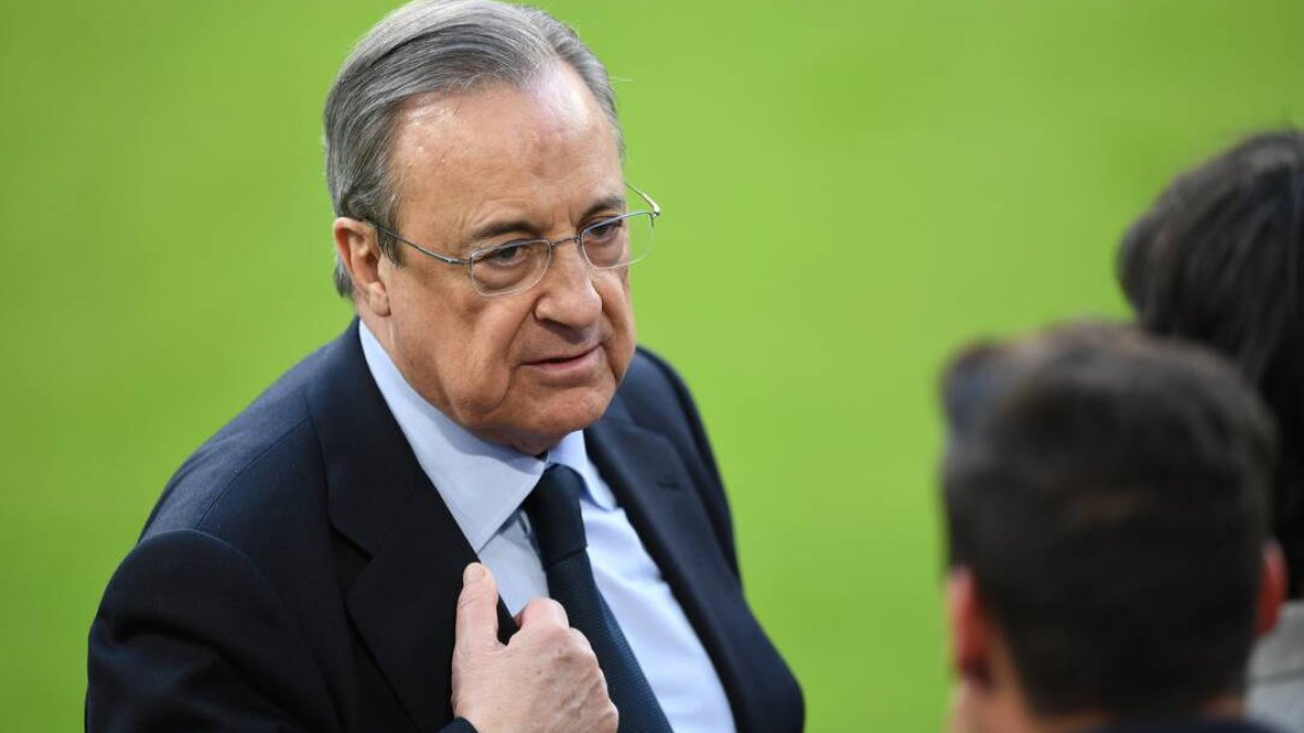 Florentino Pérez, presidente del Real Madrid