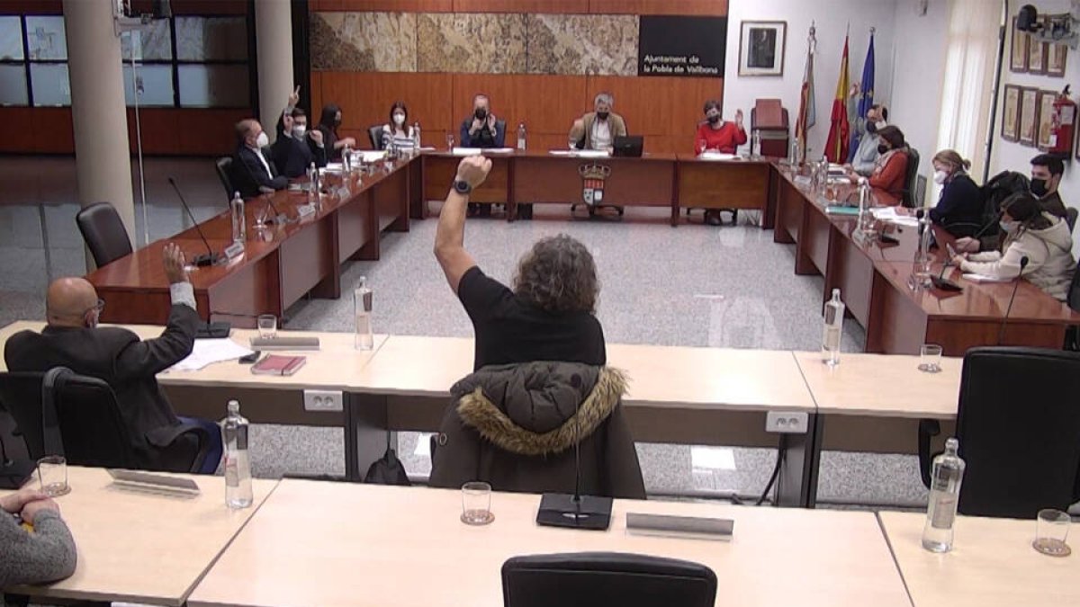 Imatge del El ple de l'Ajuntament de la Pobla de Vallbona - AJUNTAMENT DE LA POBLA DE VALLBONA