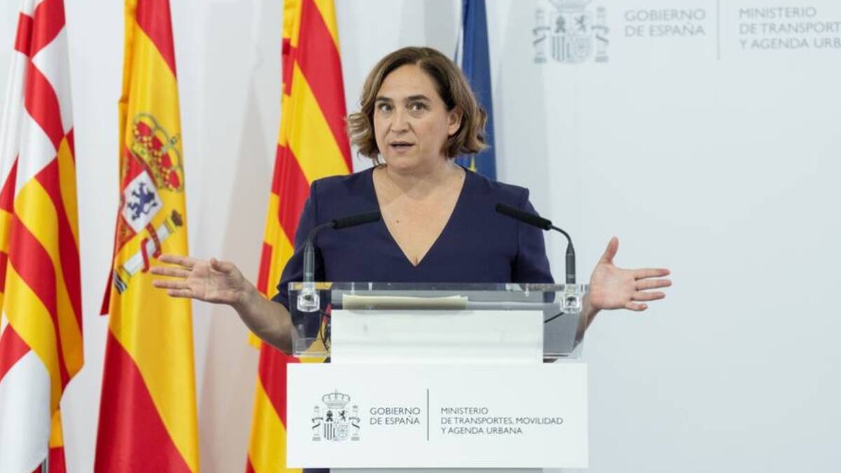 La alcaldesa de Barcelona, Ada Colau