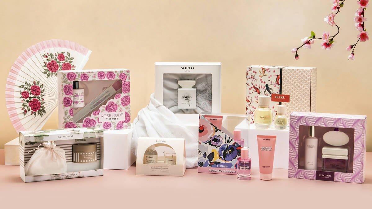 Imagen de los lotes de perfumería de Mercadona para el Día de la Madre - MERCADONA