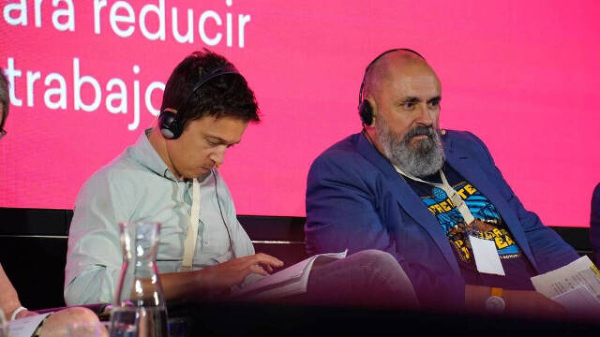 Cumbre de la Jornada Laboral de 4 Días con Errejón y el director del Labora, Enric Nomdedéu