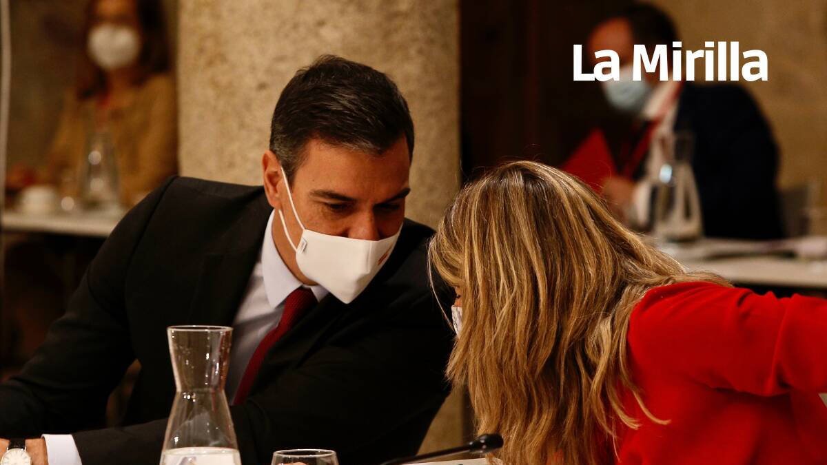 Pedro Sánchez y Yolanda Díaz