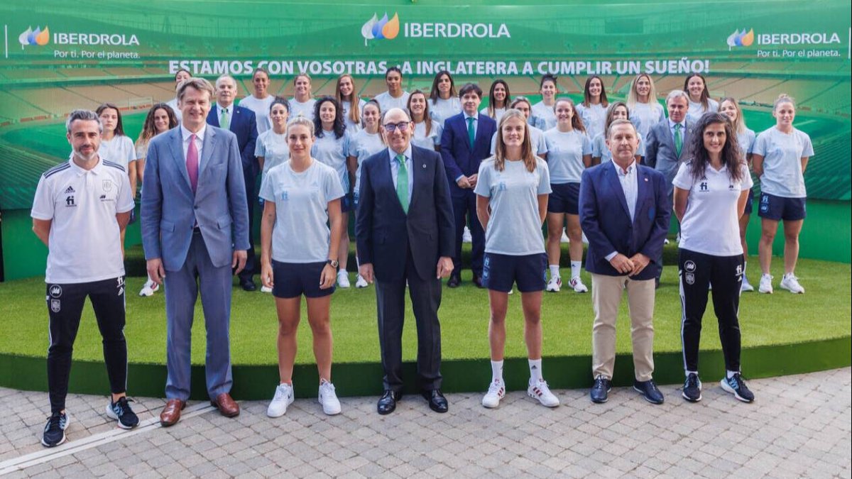 Iberdrola envía toda su energía a la Selección de cara al Europeo de Inglaterra