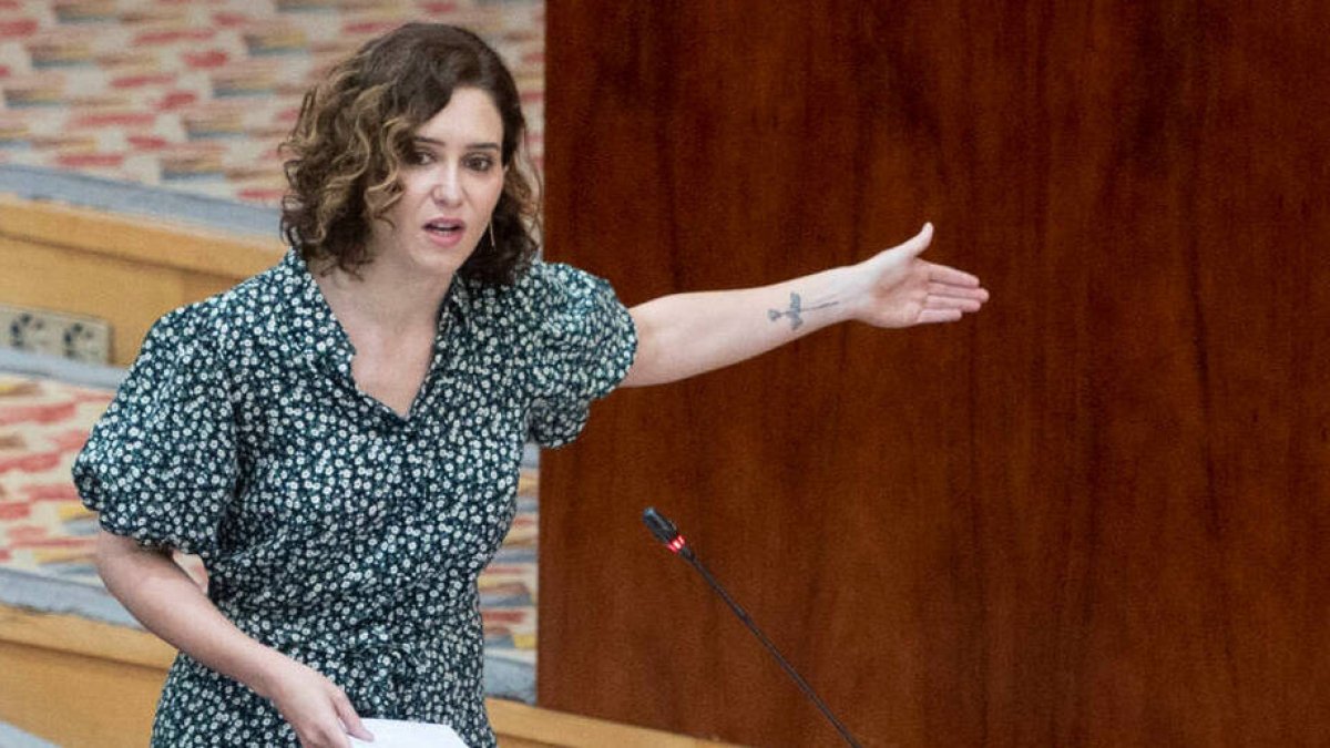 Isabel Díaz Ayuso.