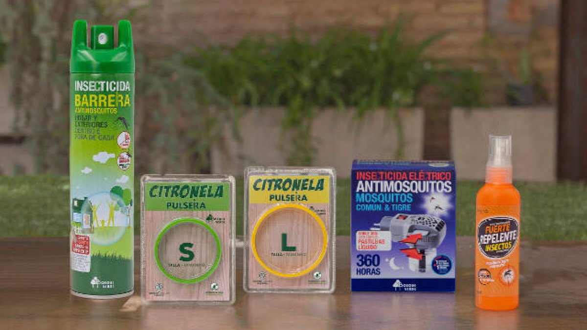 Surtido antimosquitos de Mercadona.