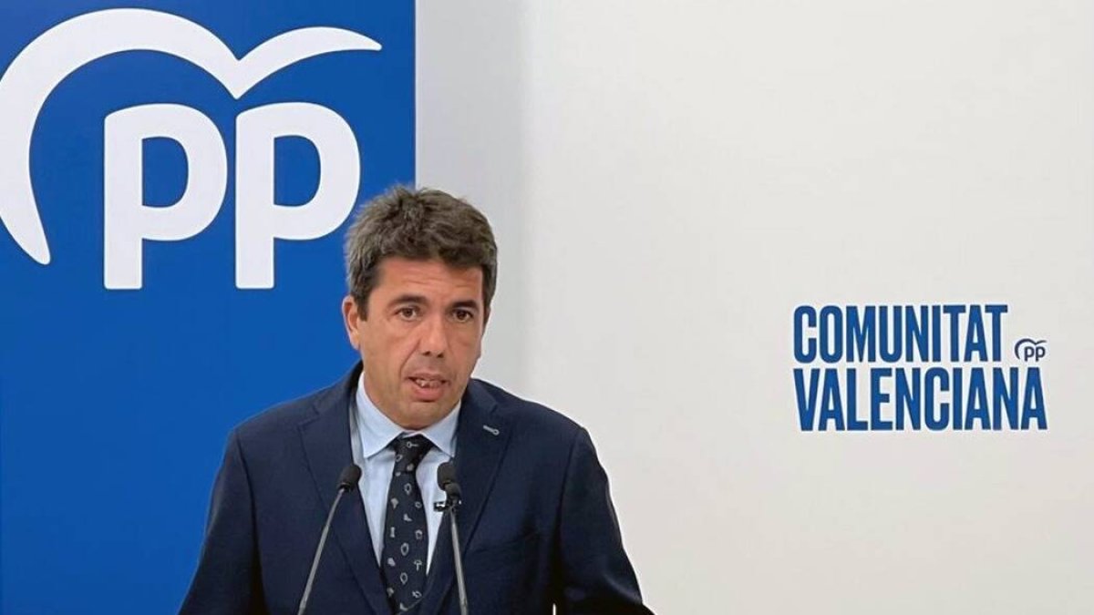 Carlos Mazón, imagen archivo - PPCV
