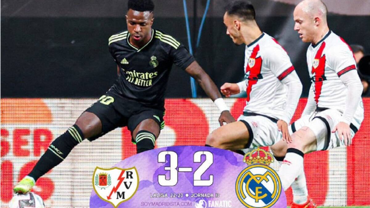 Rayo Vallecano 3 - Real Madrid 2: Que llegue ya el Mundial