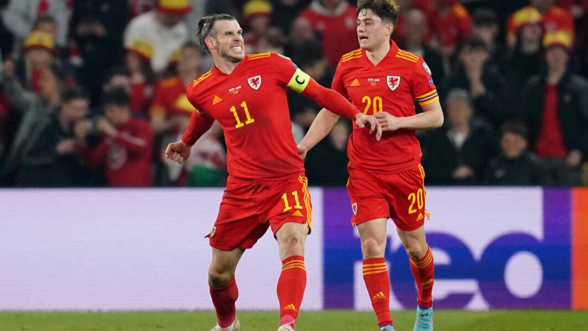Gareth Bale, durante un partido con Gales