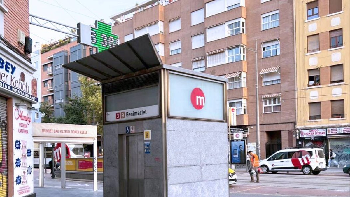 Imagen archivo de uno de los ascensores de la estación de Benimaclet - GENERALITAT VALENCIANA.