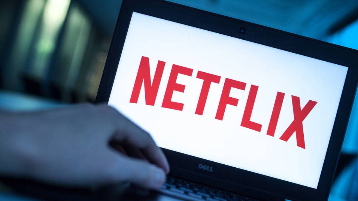 Netflix funcionando en un portatil