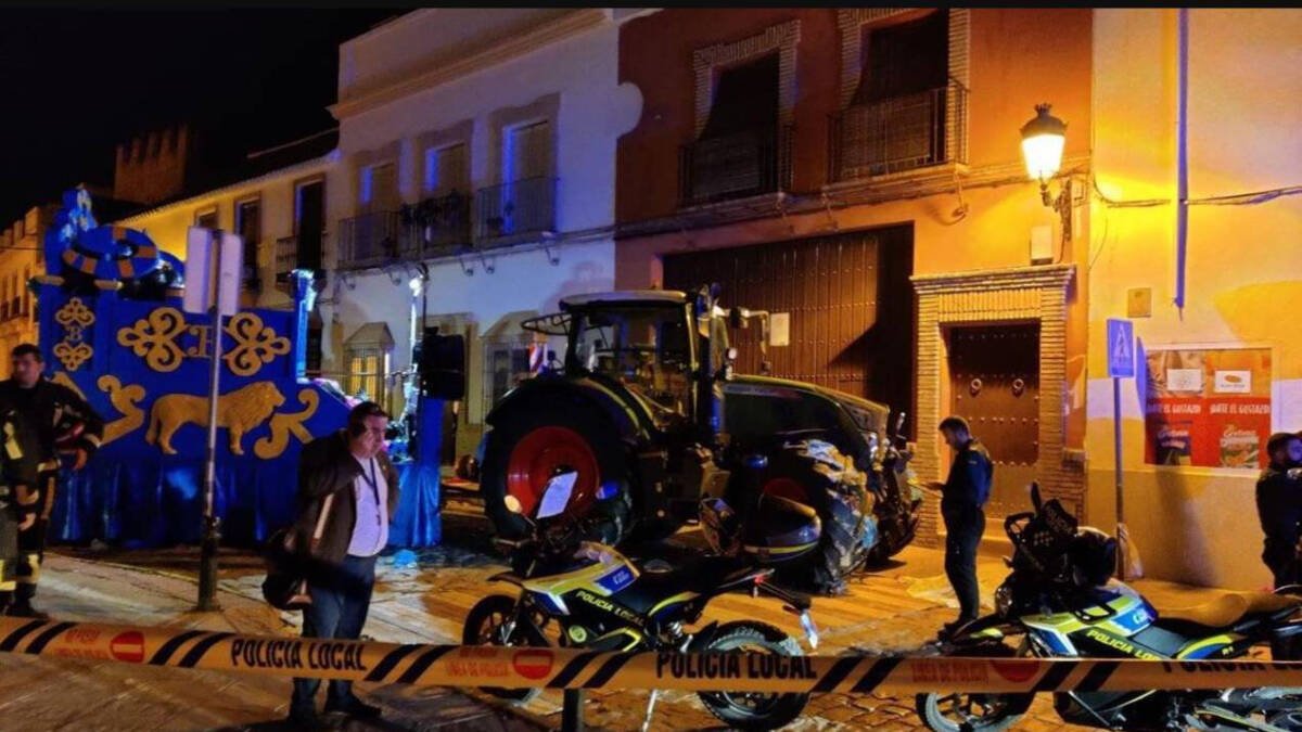 Un fallo mecánico posible causa del accidente en la Cabalgata de Marchena