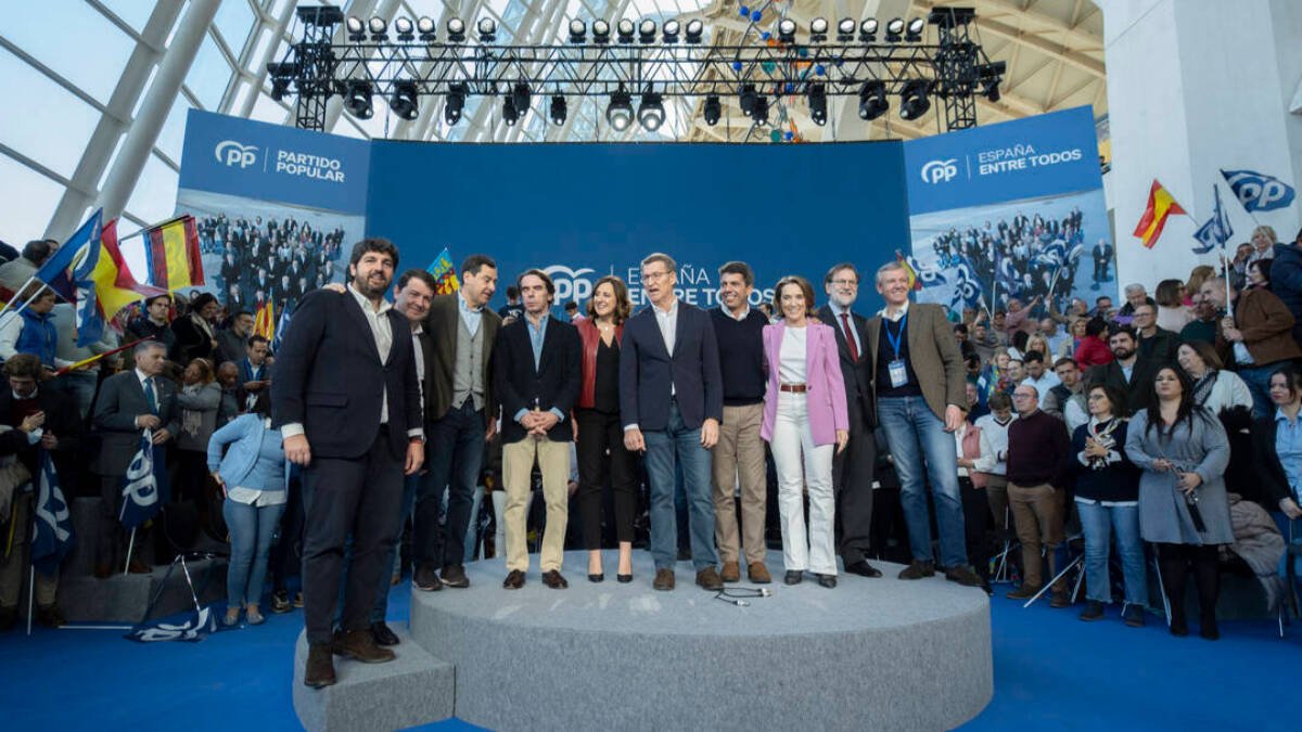 Clausura de la 26 Intermunicipal del PP en Valencia