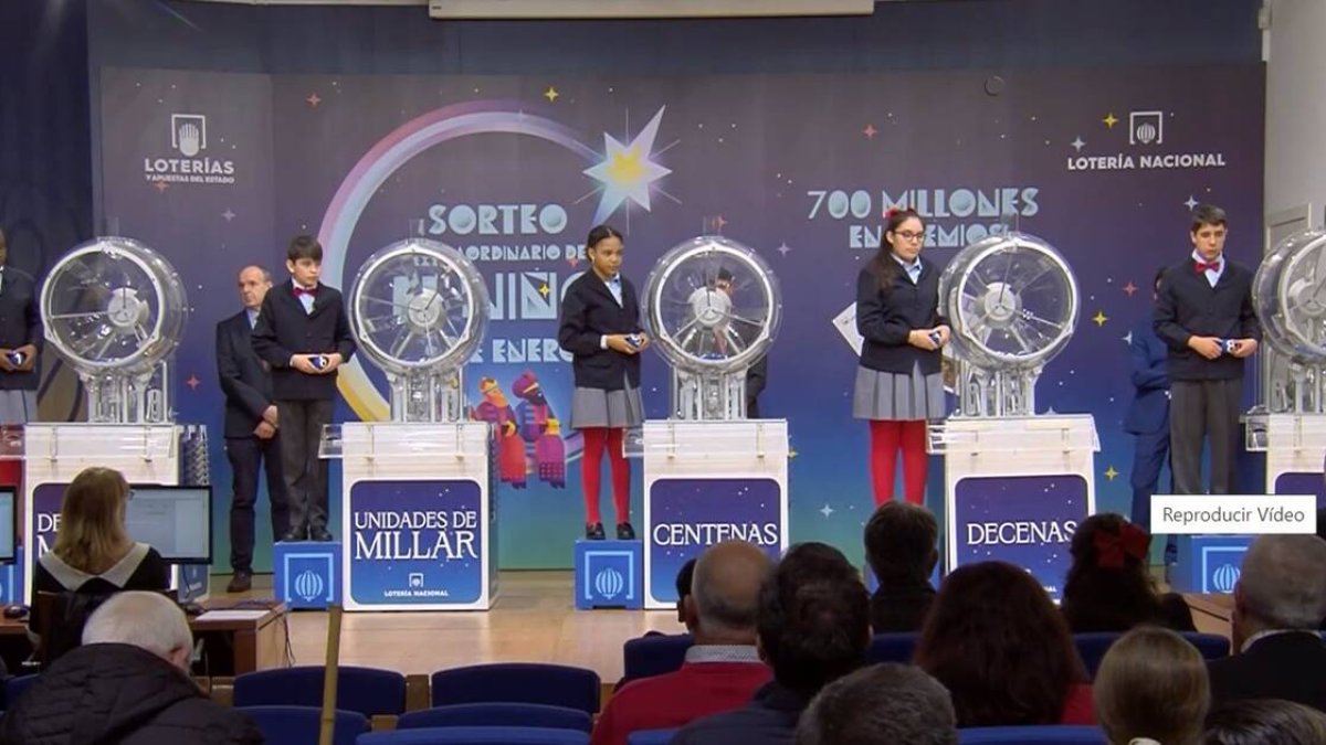 Sorteo Extraordinario de El Niño. - EUROPA PRESS