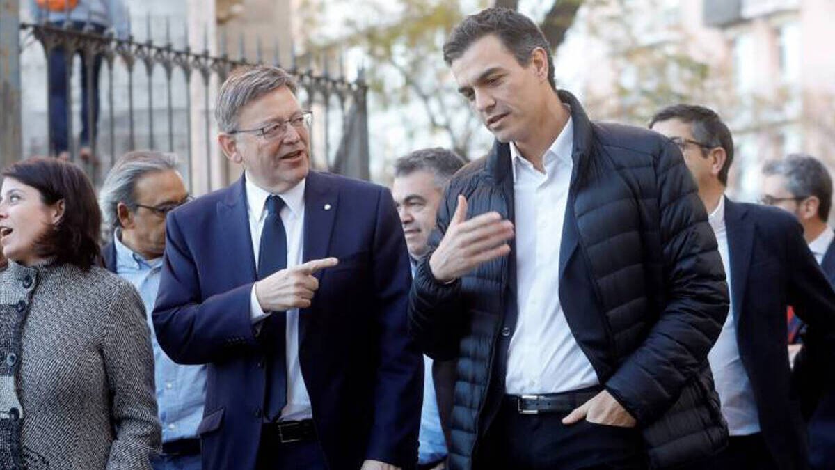 Ximo Puig y Pedro Sánchez