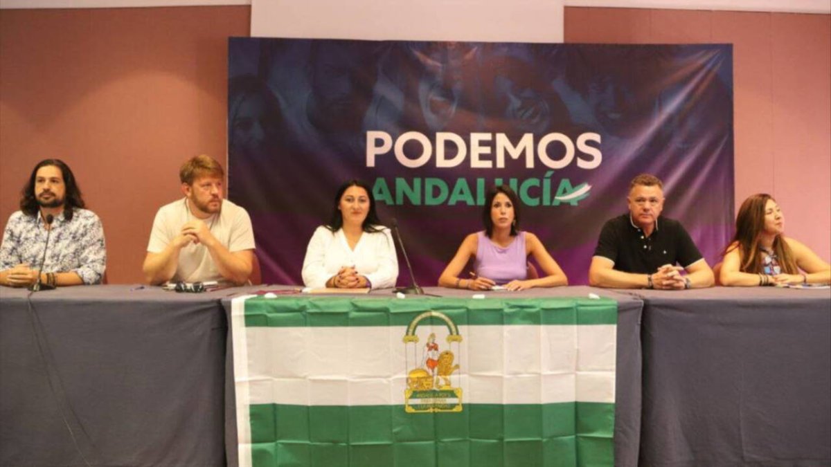 Podemos Andalucía en la celebración de la Conferencia Municipalista.