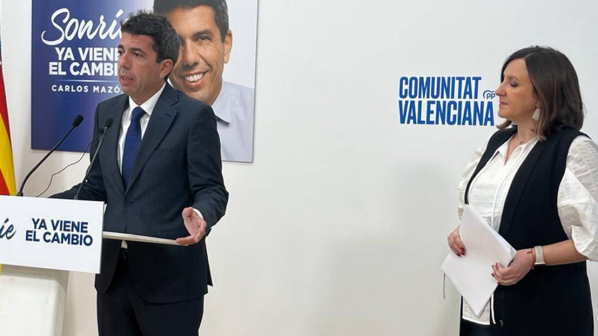 Mazón y Catalá en rueda de prensa