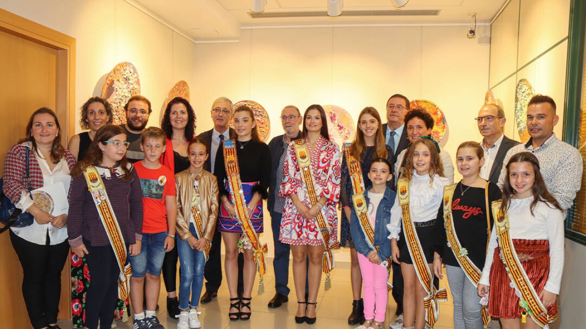 Imagen de la inauguración de una de las tres exposiciones - AYUNTAMIENTO DE ONDA