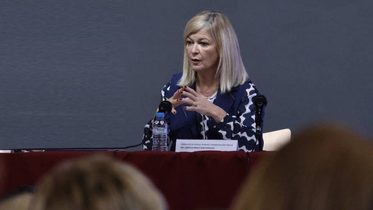 Gabriela Bravo, consellera de Justicia