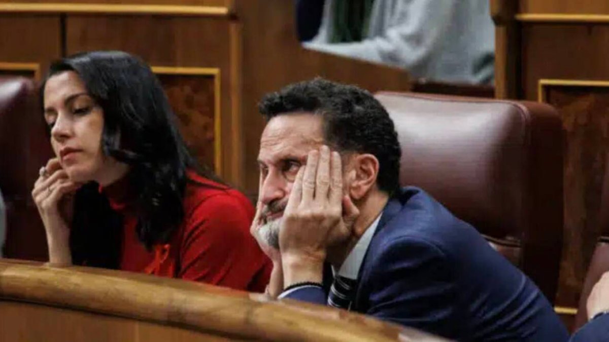 Edmundo Bal e Inés Arrimadas en el Congreso