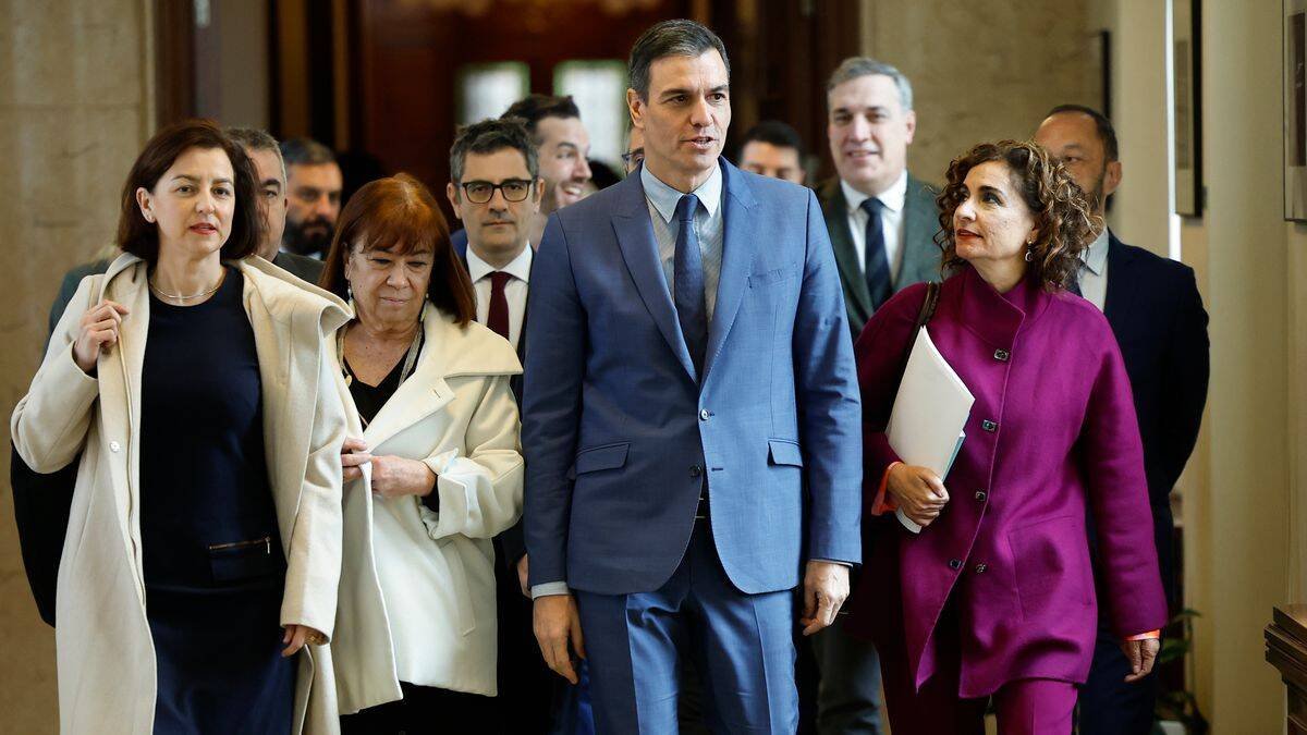Sánchez, este martes.