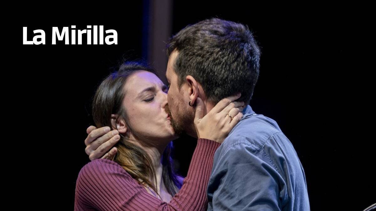 Pablo Iglesias e Irene Montero