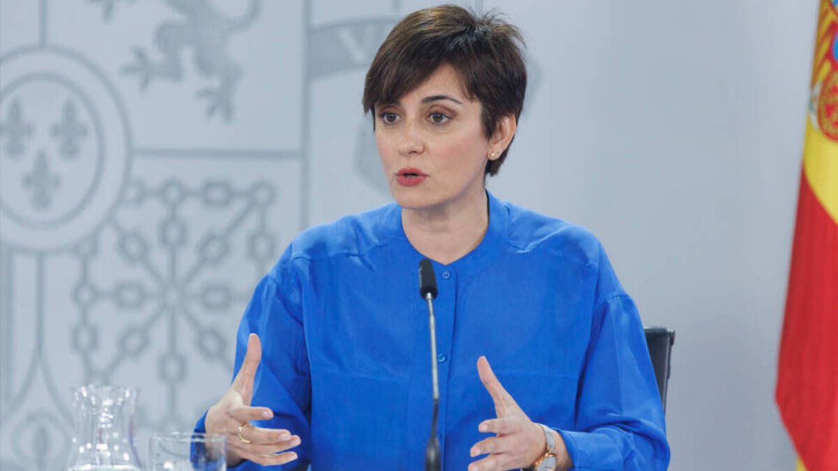 La portavoz del Gobierno, Isabel Rodríguez