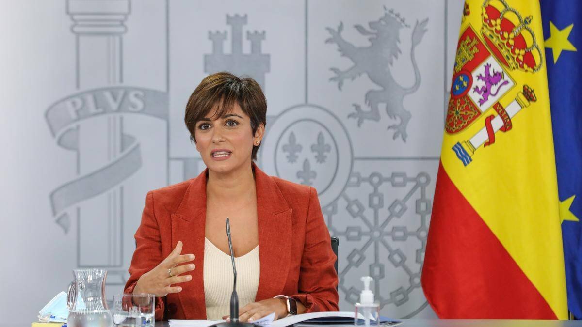 La portavoz del Gobierno, Isabel Rodríguez.