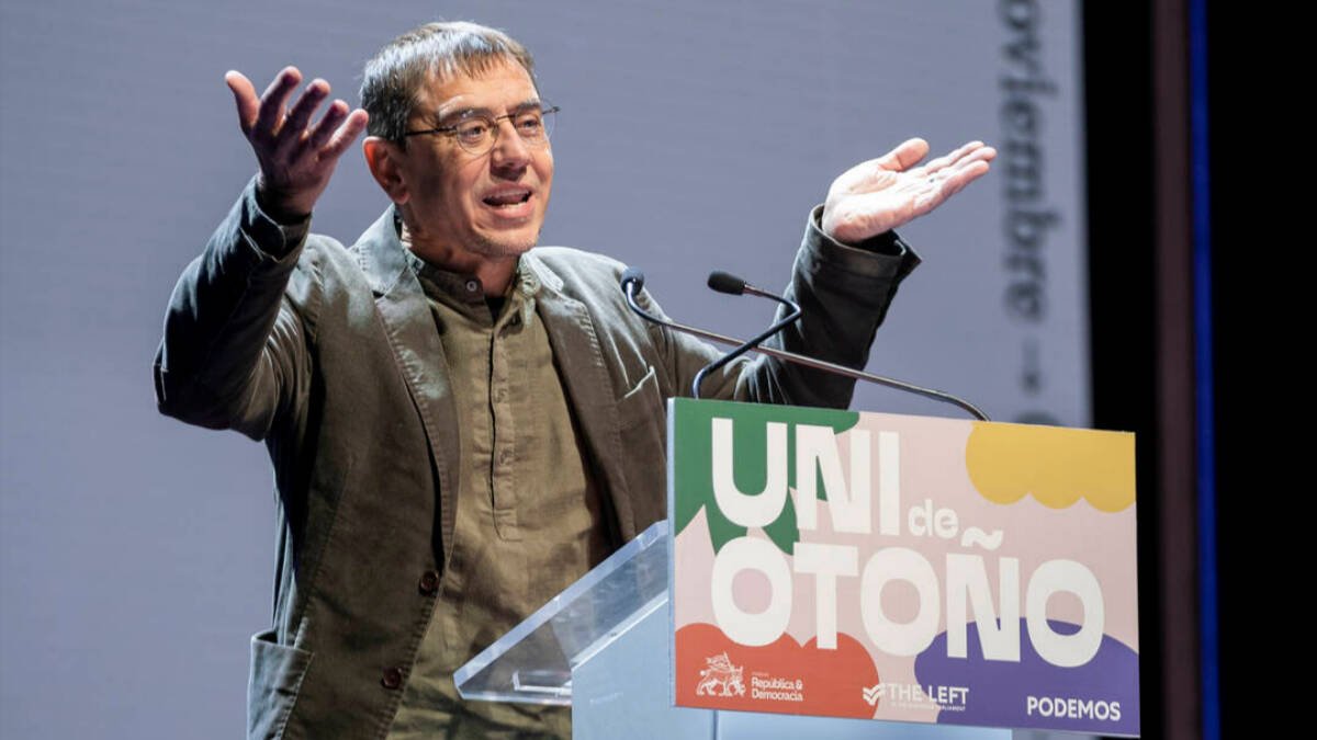 Juan Carlos Monedero en la Universidad de Podemos