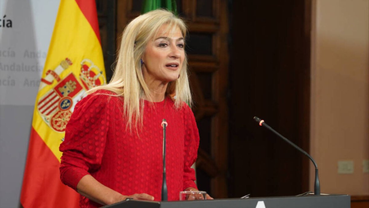 La consejera de Desarrollo Educativo y Formación Profesional de la Junta de Andalucía, Patricia del Pozo.