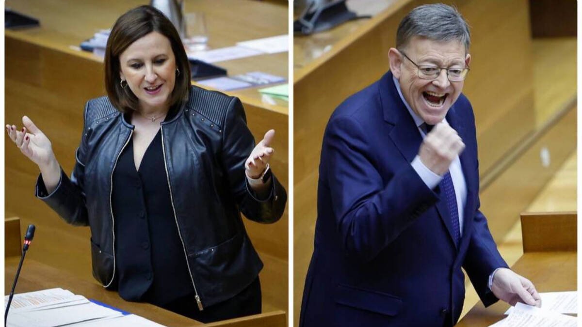 Catalá y Puig en la sesión de control