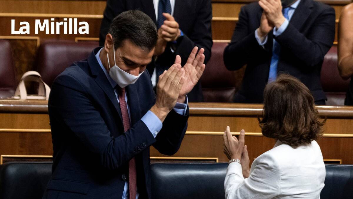 Pedro Sánchez, el año pasado en el Congreso