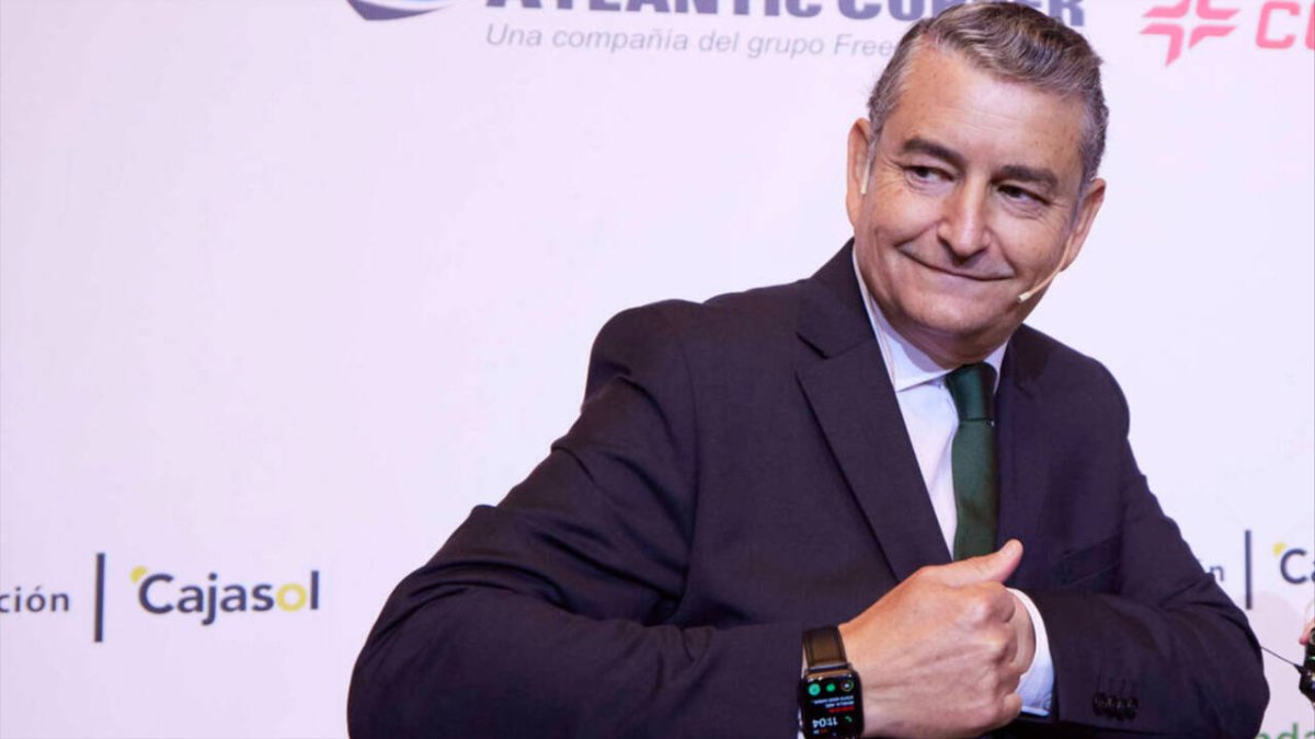 El consejero de la Presidencia de la Junta de Andalucía, Antonio Sanz (PP).