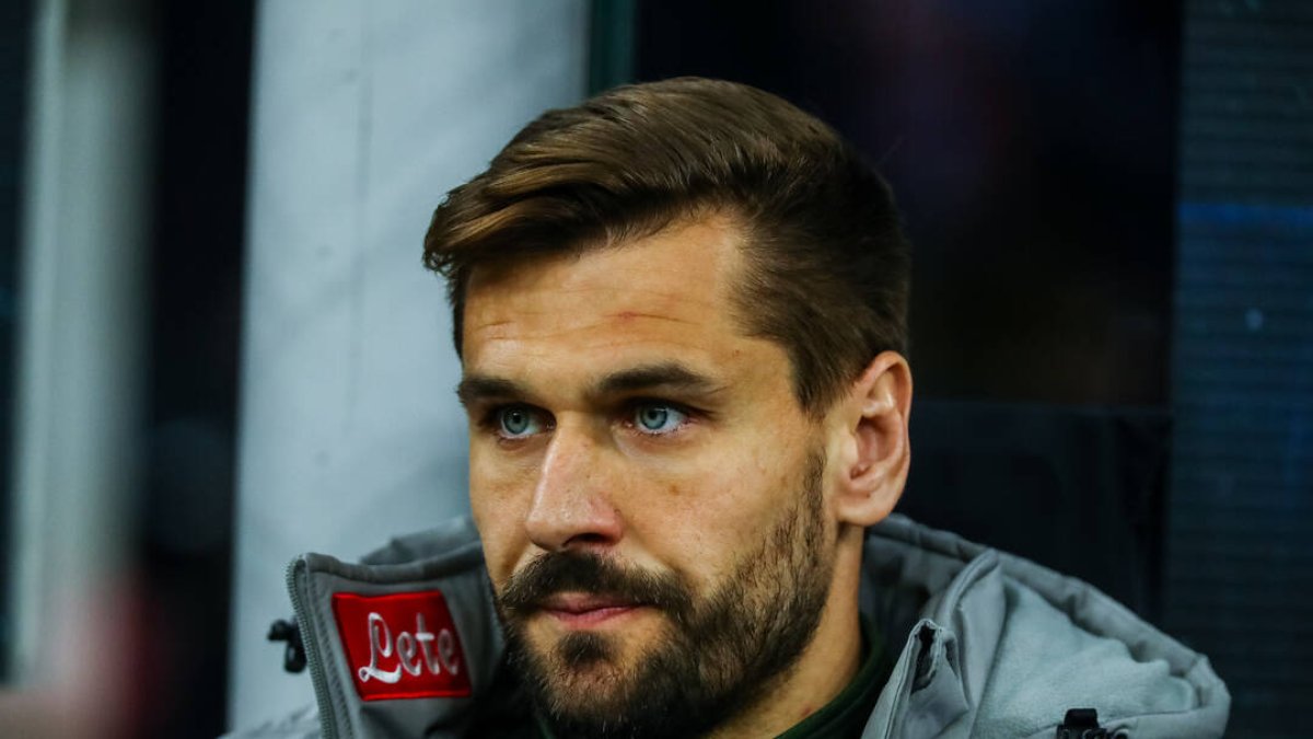 Fernando Llorente durante su etapa en Nápoles.