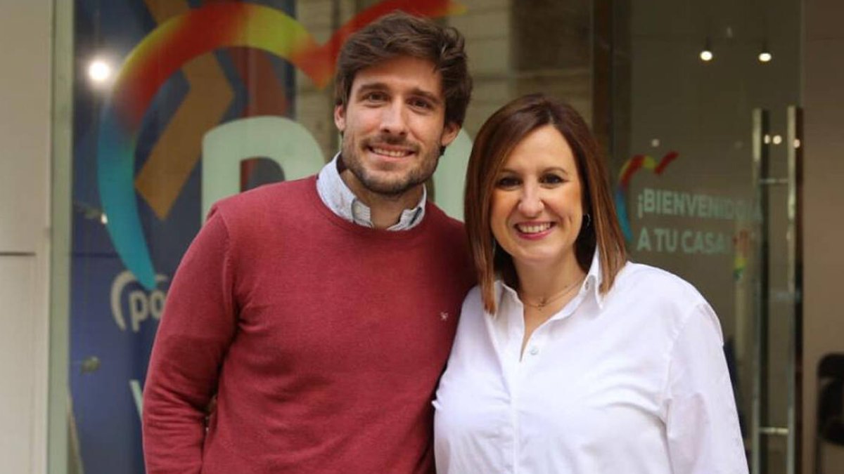 Juan Carlos Caballero y María José Catalá