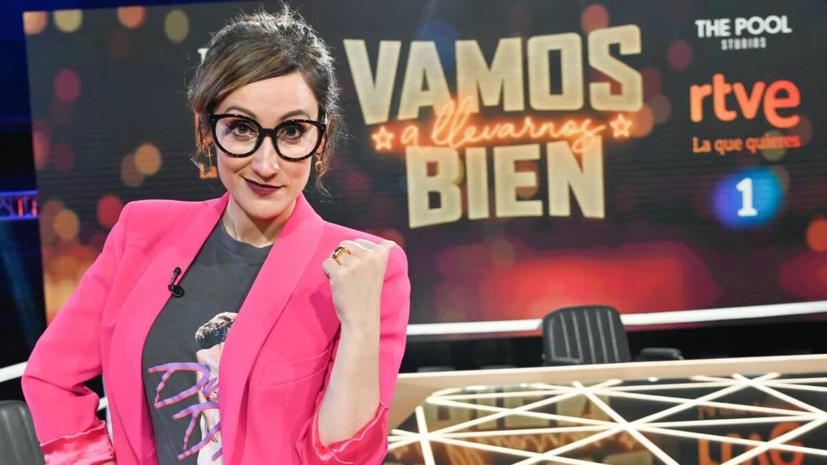 Ana Morgade, presentadora de TVE.