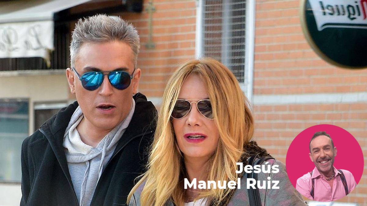 Kiko Hernández junto a Belén Rodríguez.