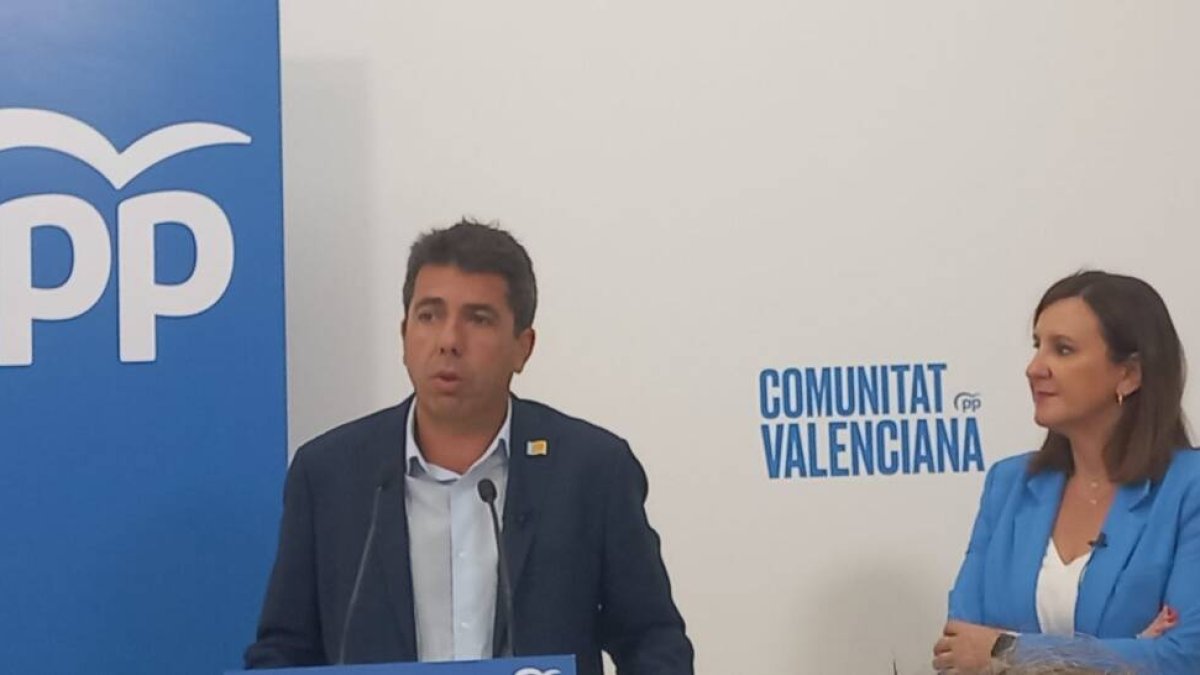 Carlos Mazón y María José Catalá.