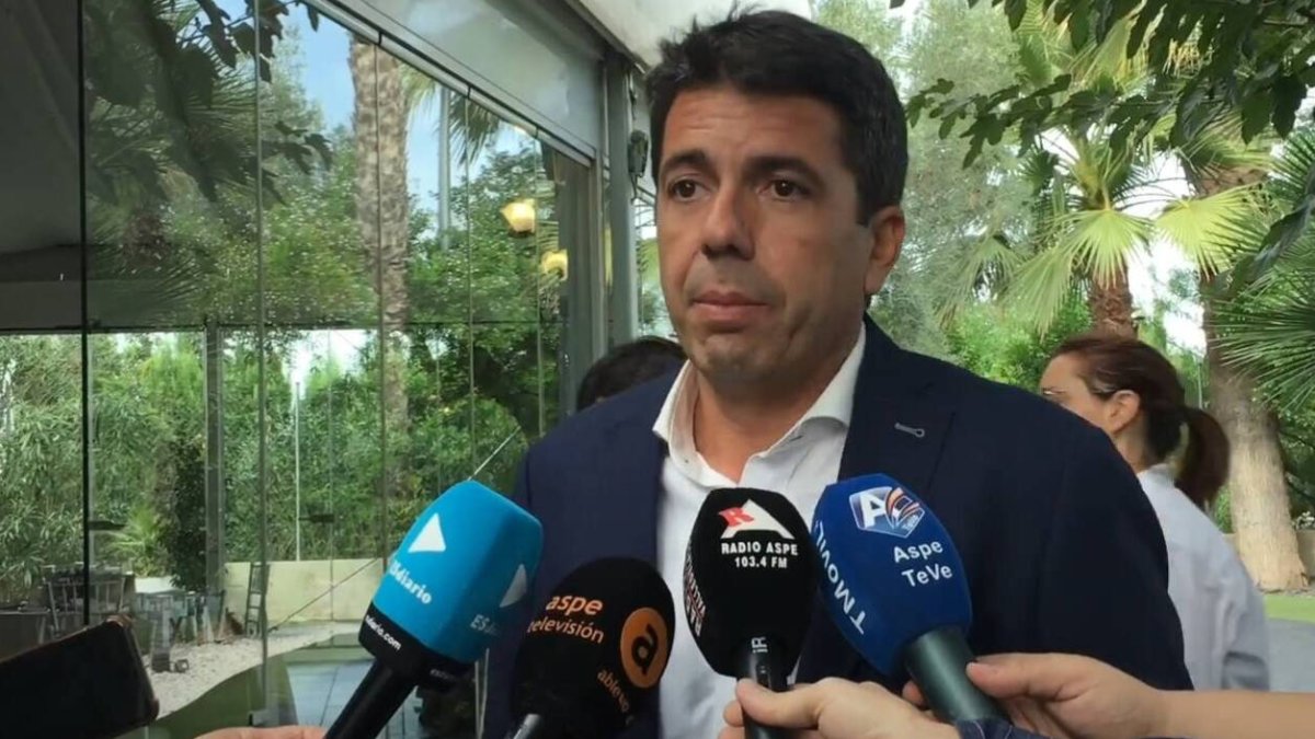 Mazón contesta al ministro Albares:“Eso faltaba,que aquí no suban las pensiones