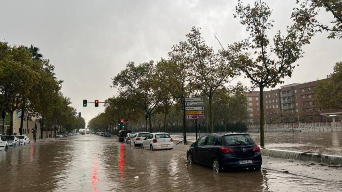 Imagen de Aldaia, uno de los puntos negros de este temporal.