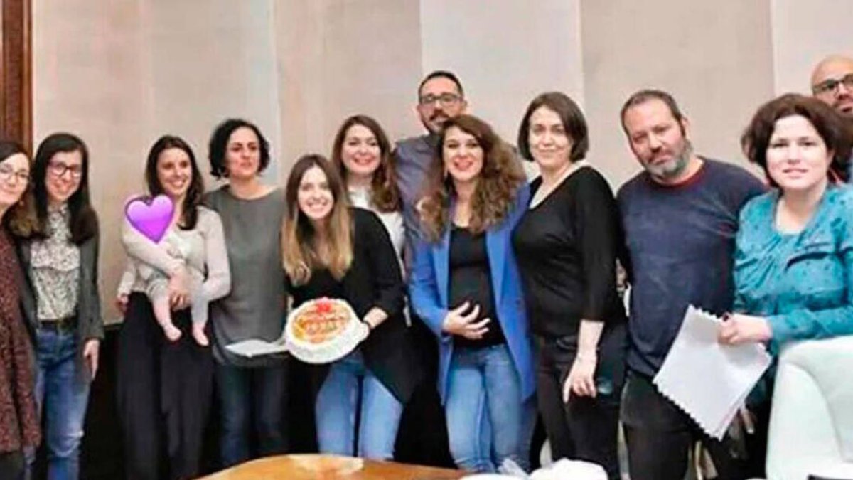 Asesores de Irene Montero en el Ministerio de Igualdad.