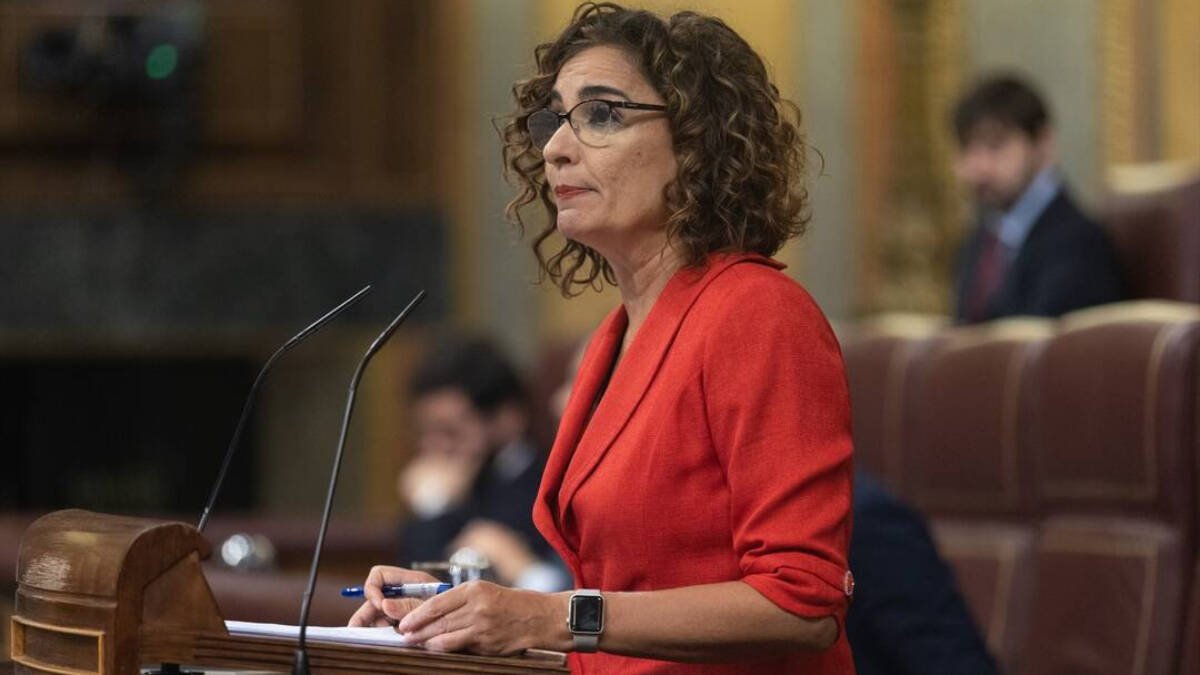 La ministra de Hacienda, María Jesús Montero.