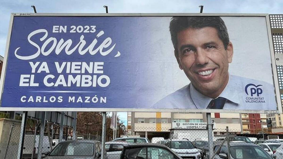 Valla de Carlos Mazón