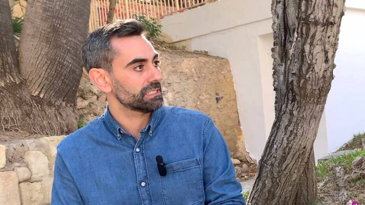 Moisés García, candidato a la alcaldía de Elche por la confluencia Unidas por Elche.