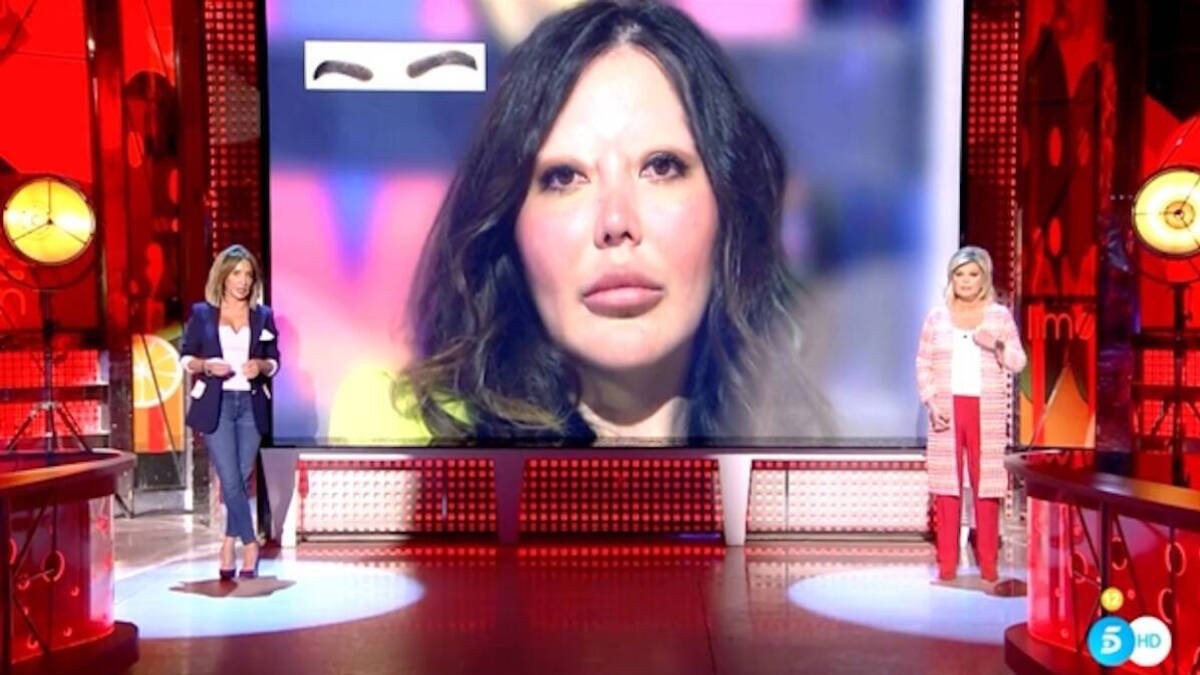 Patiño y Terelu, en 'Sálvame'. Telecinco.